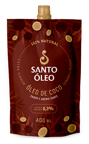 Óleo de coco extravirgem de película 400ml