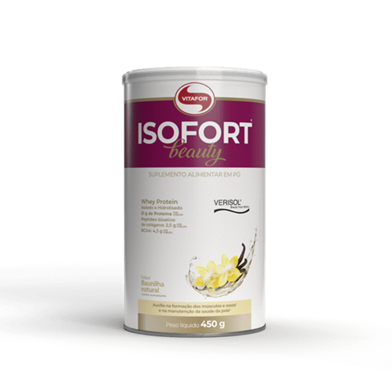 Isofort Plant 450 g Baunilha Vitafor