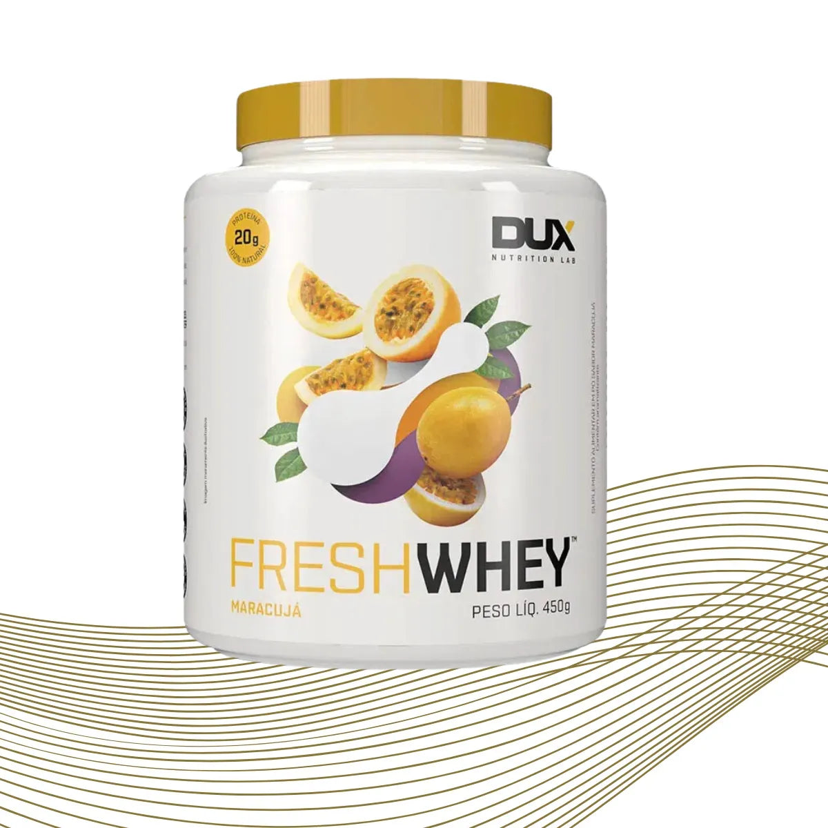 Fresh Whey 450g sabor maracujá Dux