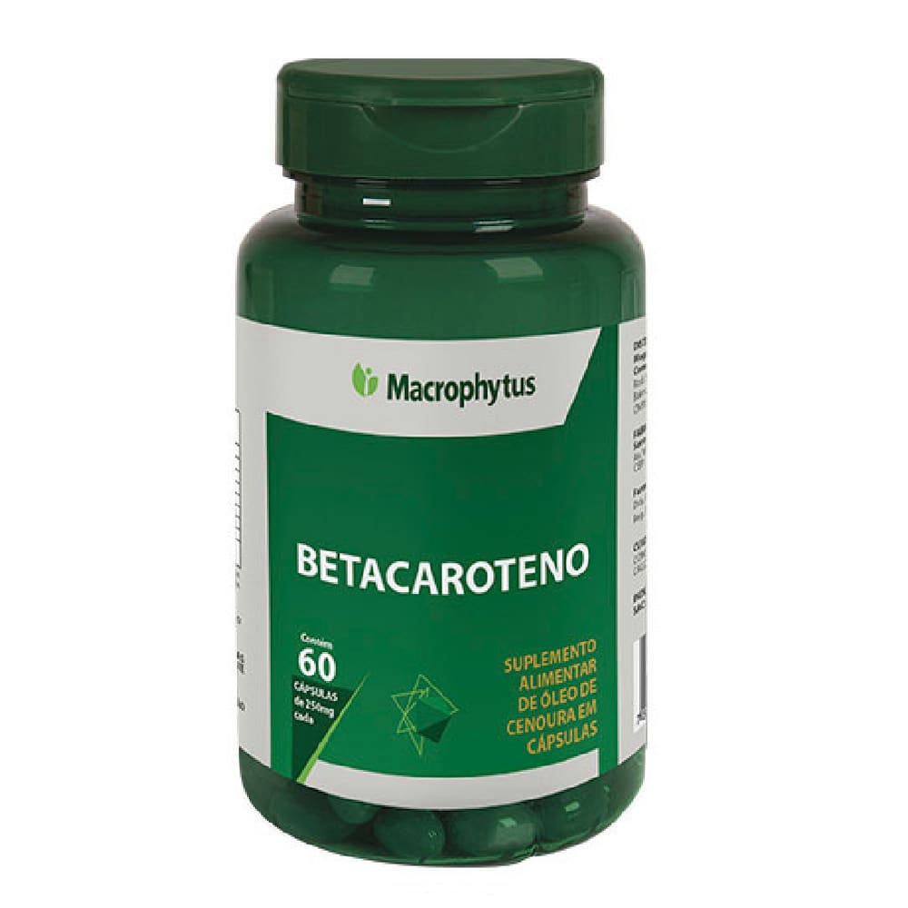 Betacaroteno 250mg 60Cps -