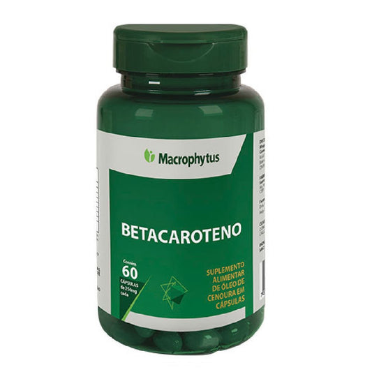 Betacaroteno 250mg 60Cps -