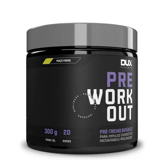 Pré Workout original 300g maçã verde DUX