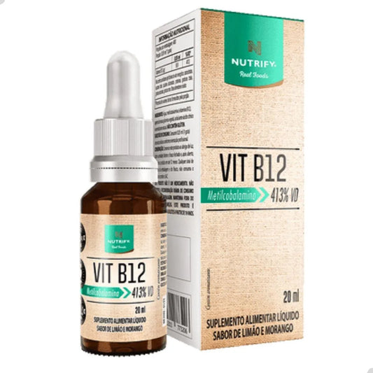 Vitamina B12 Nutrify em Gotas 20ml