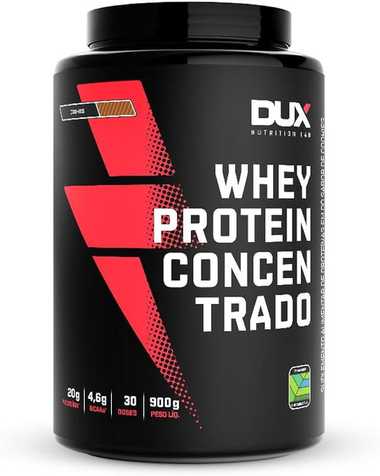 Whey Protein Concentrado 900g Cookies DUX