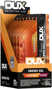 Energy gel display 10 saches  Tangerina com Cafeina DUX