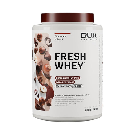 Fresh whey 900g sabor chocolate com avelã Dux