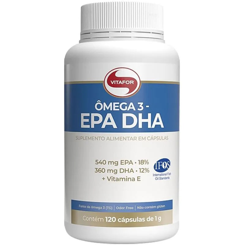 Omega 3 EPA E DHA 120 caps 1000mg Vitafor