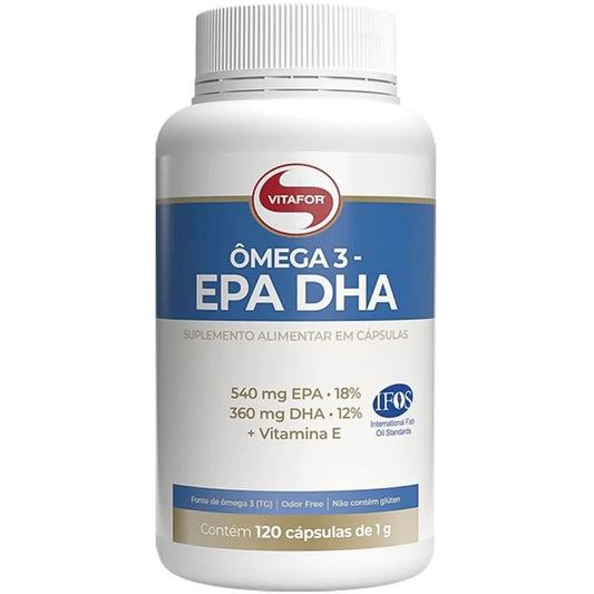 Omega 3 EPA E DHA 120 caps 1000mg Vitafor