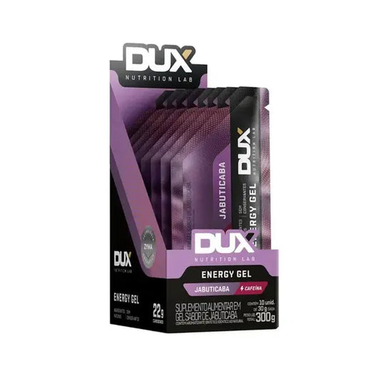 Energy gel display Jabuticaba com cafeína 10 saches  DUX