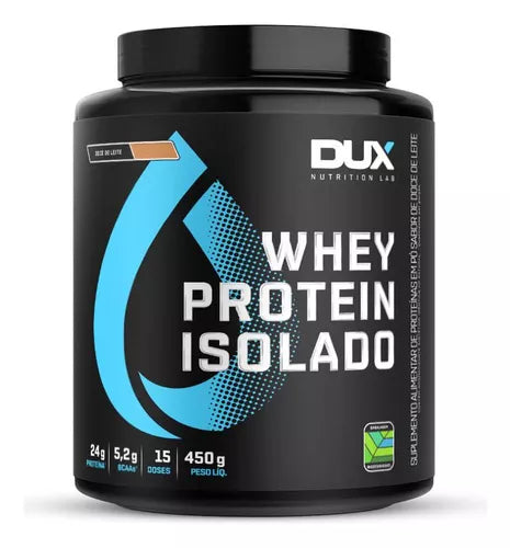 Whey Protein Isolado 450g Doce de Leite DUX