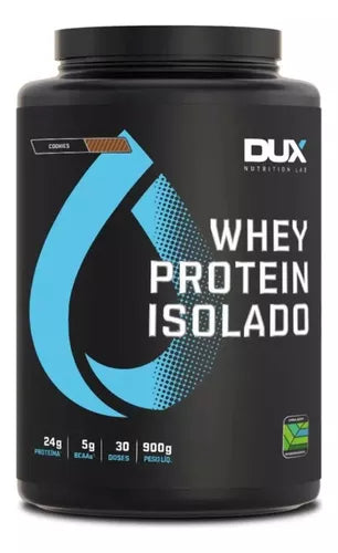 Whey Protein Isolado 900g Cookies DUX