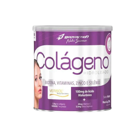 Colageno Verisol com Acido Hialurônico 200g limão  BA