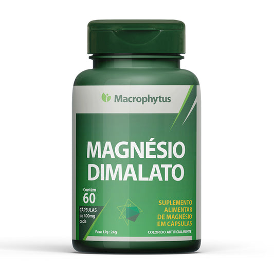 Magnésio Dimalato Macrophytus 60caps